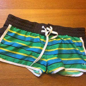 Striped Board Shorts